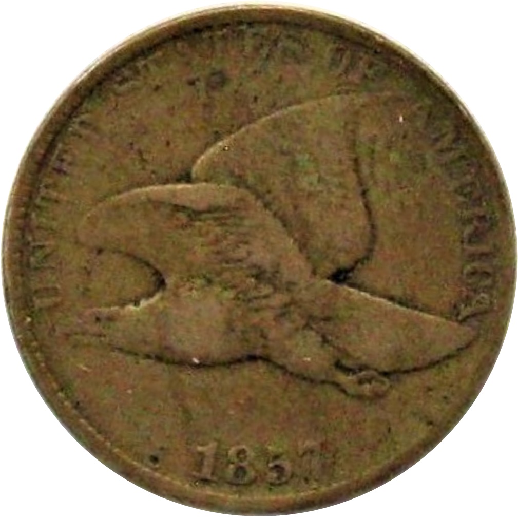 1857-Flying-Eagle-Cent-#7